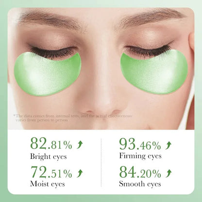 Aloe Vera Collagen Eye Patches – Anti-Dark Circle & Anti-Wrinkle Eye Mask (60pc)